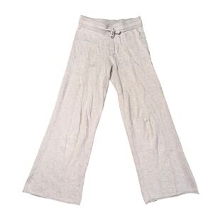 Alashan Cotton Cashmere Wide Leg Lounge Pants Oatmeal Heather XS